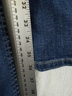 Mango Jeans Women 16 Martha Bootcut MNG Violeta High Rise Boot Cut Blue New