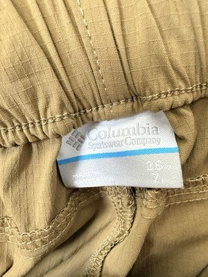 Columbia Shorts Mens 36 Tan Beige Landroamer Ripstop 7” Inseam NWT New