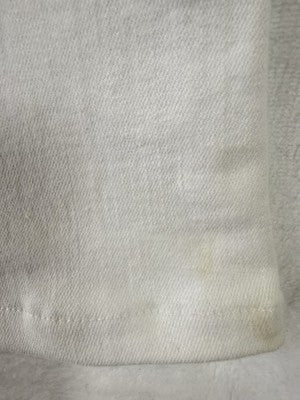 Frame Le High Flare 34 Jeans White Denim Womens New NWT