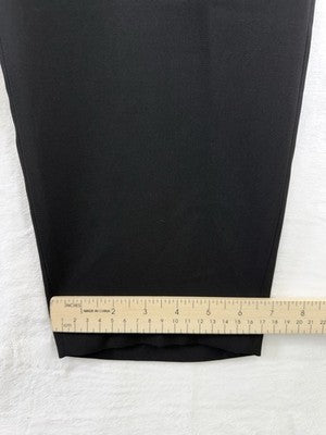 J Crew Crop Pants Women 8 Black Pleated Cropped High Rise New NWT