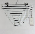 Calia Swim Bottom XL Womens Coastal Stripe Mid Rise Bikini Swimwear New NWT