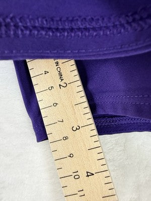 Nike Womens One Shorts XS Dri-FIT Mid Rise 3" Brief Lined Shorts Purple New NWT