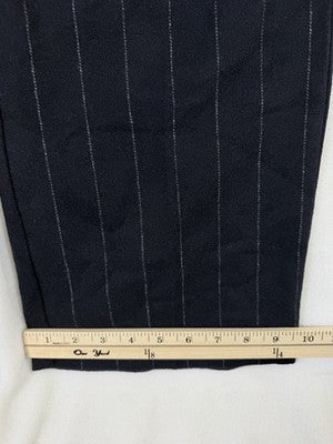 Gap 90s Loose Wool Blend Pants 31x30 Mens Navy Blue Trousers 365 Pleated New NWT
