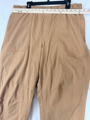 Old Navy High Rise Pulla Utility Pants XL Tall Womens Pull On Cotton Stretch