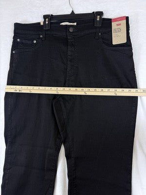 Levis 724 High Rise Slim Straight 18W Womens Black Plus Size Levi’s New NWT