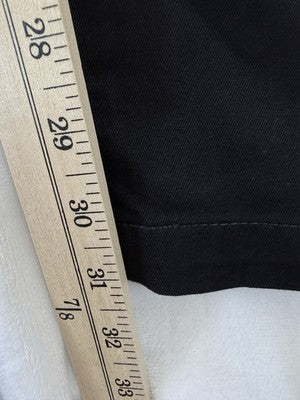 Dockers Signature Pleated Khaki Pants 32x32 Mens Black New NWT