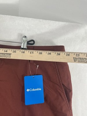 Columbia Shorts Men’s 42 Red Pine Canyon Weekend 8” Inseam NWT