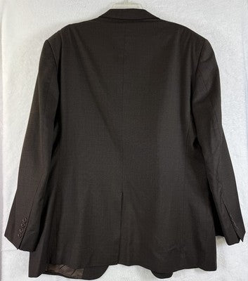 Jos A Bank Blazer 43r Wool Mens Brown Jacket Gordon Signature Collection