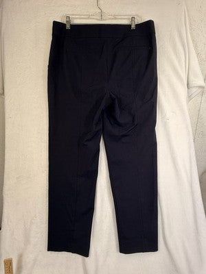 Ann Taylor Loft Marisa Pants 12 Navy Blue Womens