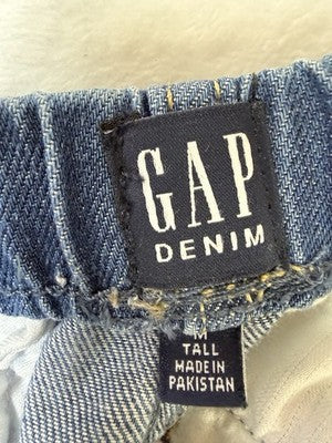 Gap Denim Easy Shorts Medium Tall Women Mid Rise UltraSoft Boxer Pull On New NWT