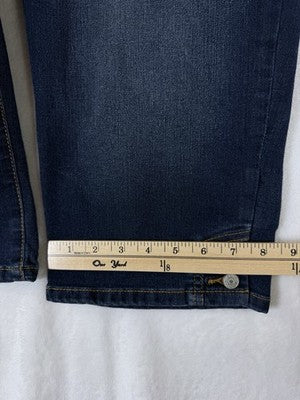 Gloria Vanderbilt Skimmer Jeans 8 Blue Capris Womens