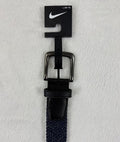 Nike G-Flex Woven Stretch Golf Belt Small Mens Blue 30 32 New NWT