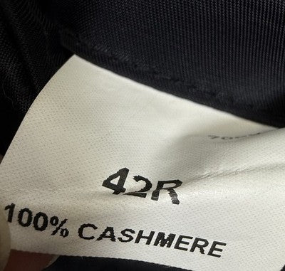 Jos A Bank Cashmere Blazer 42R Navy Blue Jacket Men’s Suit Joseph