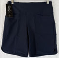 Lady Hagen Golf Shorts Small Womens Navy Blue Pull On 7” Slimming New NWT