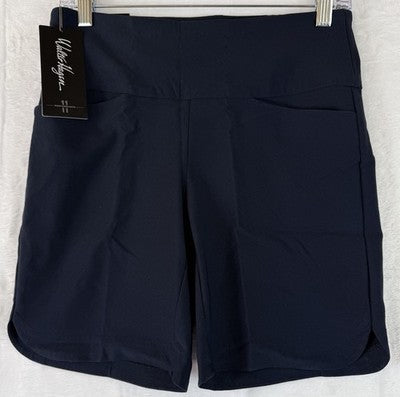 Lady Hagen Golf Shorts Small Womens Navy Blue Pull On 7” Slimming New NWT