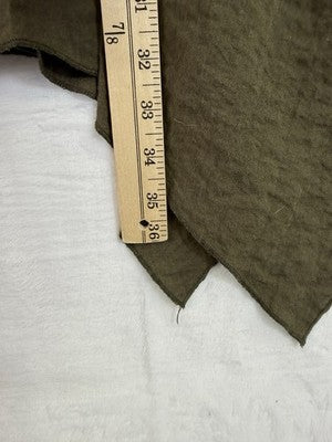 Habitat Clothes To Live In XL Top Green Artsy Art To Wear Lagenlook Womens