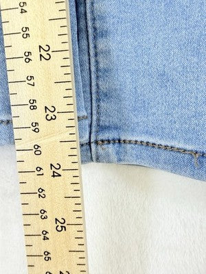 1822 Denim Jeans 10 30 Crop Stitch Fix Butter Skinny Light Blue Womens New NWT