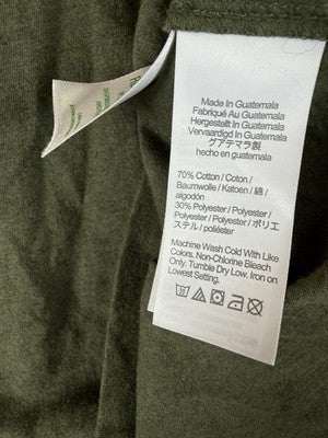 J Crew Turtleneck Top XXL Green Knit Long Sleeve Womens