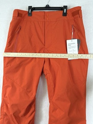 Halfdays Alessandra Primaloft Ski Snowboard Pant Women's Large Spritz Orange NWT