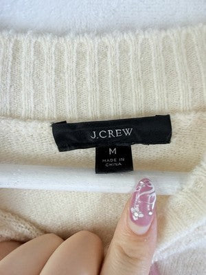 J Crew Fair Isle Sweater Women Medium Alpaca Merino Wool