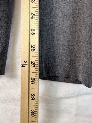 Briggs New York Pants 8 Petite Back Elastic Waist Gray 8P Pull On Womens