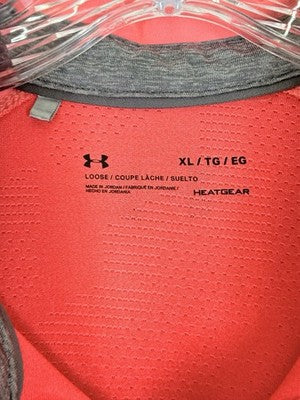 Under Armour Polo XL Loose Heat Gear Mens Short Sleeve Shirt