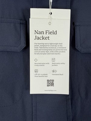Halfdays Nan Field Jacket Small Womens Navy Blue Utility New NWT $145