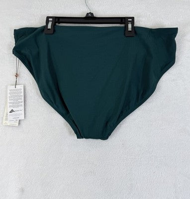 Calia Swim Bottom XL Womens Sea Green Core Mid Rise Bikini Swimwear New NWT