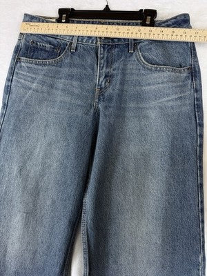 Levis Low Loose Jeans 30 Womens 30x34 Wide Leg Blue High Rise Levi’s
