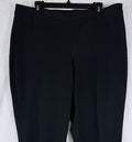 Talbots Chatham Ankle Pants 16 Petite Curvy Women 16P Black