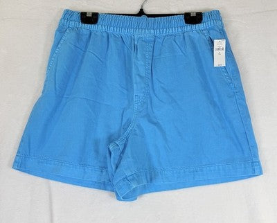 Gap UltraSoft Denim Easy Shorts Medium Tall Womens Cyan Blue Pull On New NWT