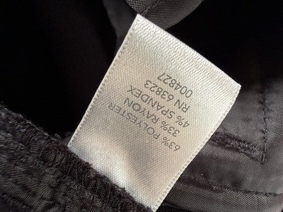 CJ Banks Signature Slimming Pants 16W Petite Black Ponte Knit Pull On Womens