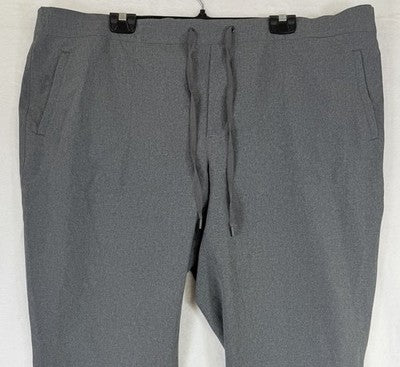 Eddie Bauer Womens Pants 2XL Departure Stretch Mid Rise Joggers Gray Pull On