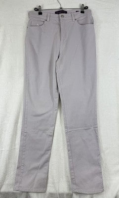 Gloria Vanderbilt Amanda Jeans 10 Long Womens Light Purple Denim