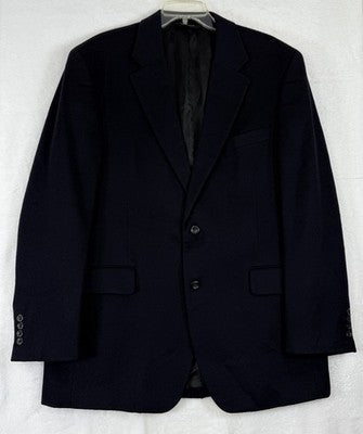 Jos A Bank Cashmere Blazer 42R Navy Blue Jacket Men’s Suit Joseph