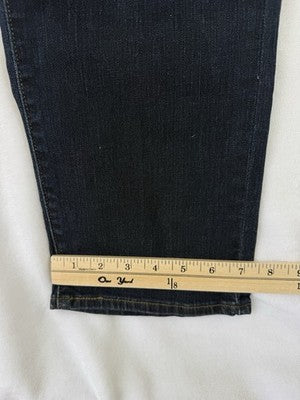 Levis 512 Perfectly Slimming Straight Jeans 12 31 Womens 31x30 Blue New NWT