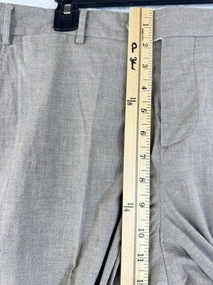 Vineyard Vines Dress Pants Mens 33x32 Beige Made In Italy Straight Fit Cotton