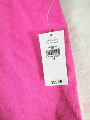 Gap Heavyweight Shell Tank Top Small Womens Pink Sleeveless Knit New NWT