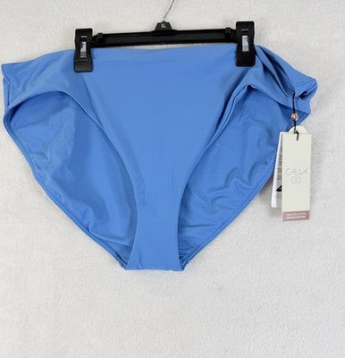 Calia Swim Bottom XL Womens Blue Core Mid Rise Bikini Swimwear Womens New NWT