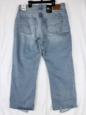 Levis 501 ‘90s Ankle Jeans Women 32 Mid Rise Straight Leg Blue 90s 32x27 New NWT