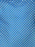 Lands End Tankini Top 14W Blue Swimsuit Square Neck Women Swim Underwire New NWT