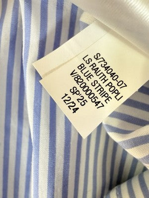 Gap Standard Fit Shirt XS Mens Blue Button Up Long Sleeve Cotton Poplin New NWT