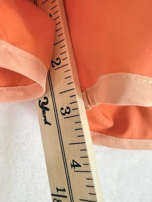 Nike Tempo Running Shorts Womens XS Dri FIT Mid Rise Brief Lined Orange New NWT