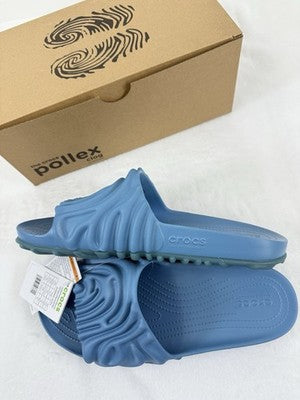 Salehe Bembury x Crocs Pollex Slides 12 Men Tashmoo Blue Sandals New In Box