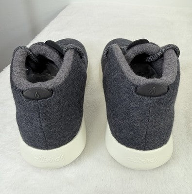 Allbirds Womens 7 Wool Gray Runner Up Mizzle Shoes Sneakers High Top Runners New