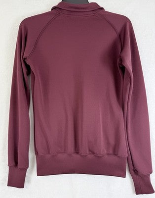 Nike Virginia Tech Hokies Dri-FIT Full Zip Track Jacket Small Mens Maroon