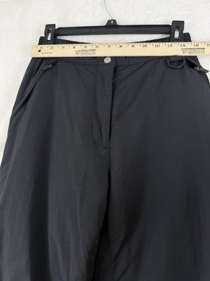 LL Bean Womens Snow Pants Small Black Snowboarding