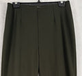 Coldwater Creek Ponte Perfect Holly Trousers Small Petite Green Pull On Pants