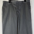 LL Bean Pants Mens 36x27 Classic Fit Gray 100% Cotton Flat Front