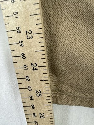 Gap Mid Rise Easy Horseshoe Jeans XL Tan Beige Pull On Womens New NWT